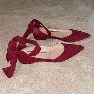 Christian Dior Ankle Wrap Flats